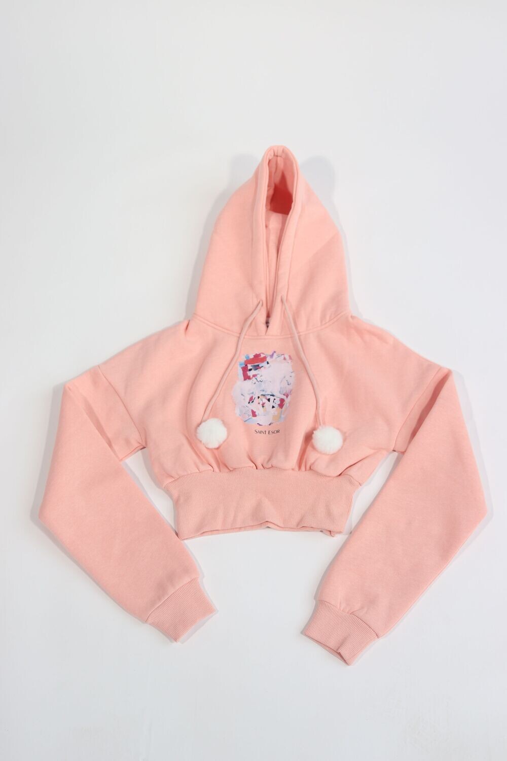 Unicorn Crop Top Hoodie | Saint Esor