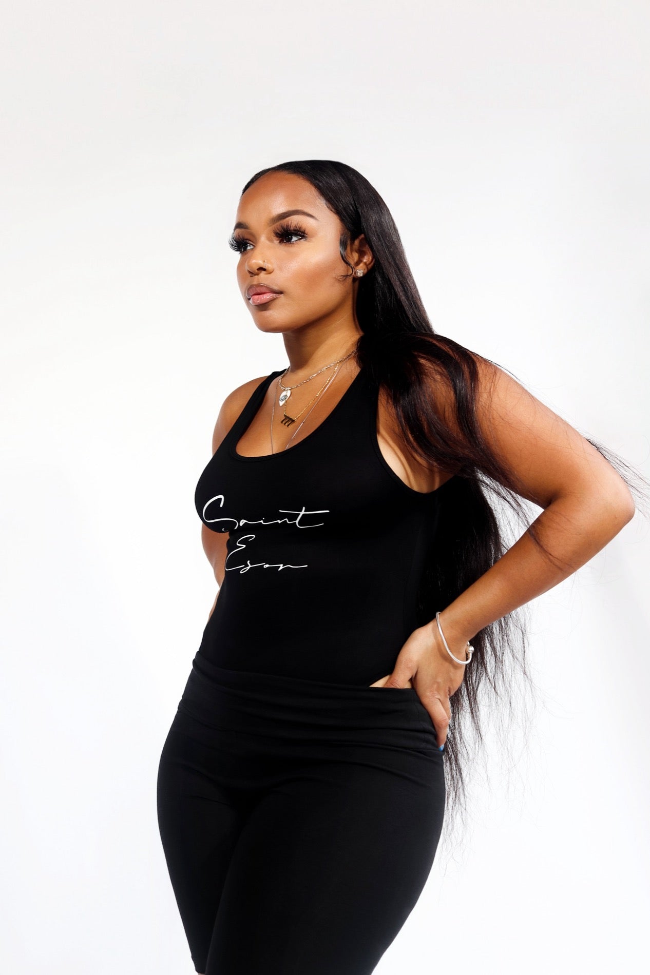 Saint Esor Script Bodysuit